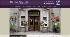 Desktop Screenshot of grantarmshotel.com