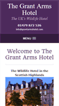 Mobile Screenshot of grantarmshotel.com